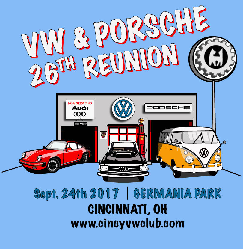 Cincy VW Club's 26th Annual VW, Porsche & Audi Reunion