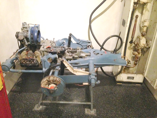 Early VW Beetle Chassis and Engine Cutaway from Automuseum Prototyp Hamburg