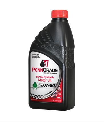 PennGrade 1 Brad Penn 20w50 Partial Synthetic Engine Oil - 4 Quarts - 7119P