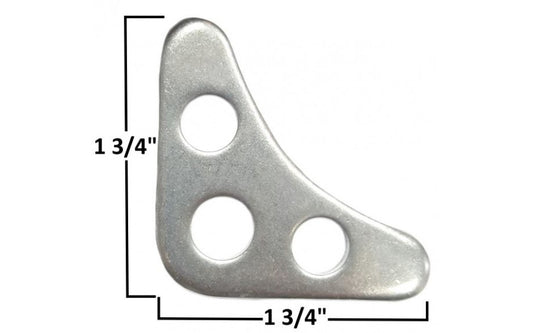 Tab Triangle 3 Hole Gusset Bracket - Tab-25