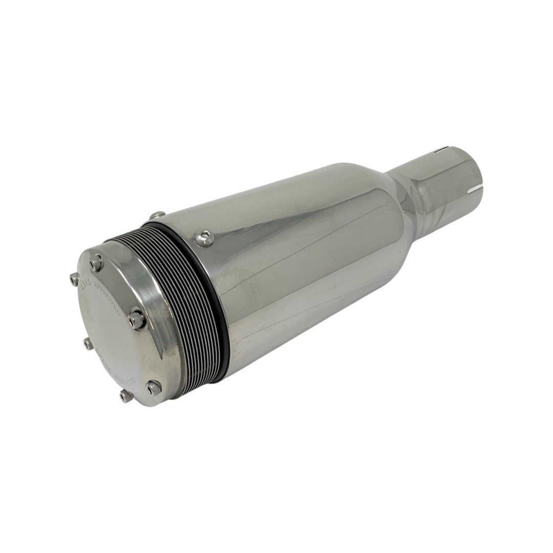 Stainless 10 Inch Spark Arrestor 2 Inch Inlet w/Clamp - 251080