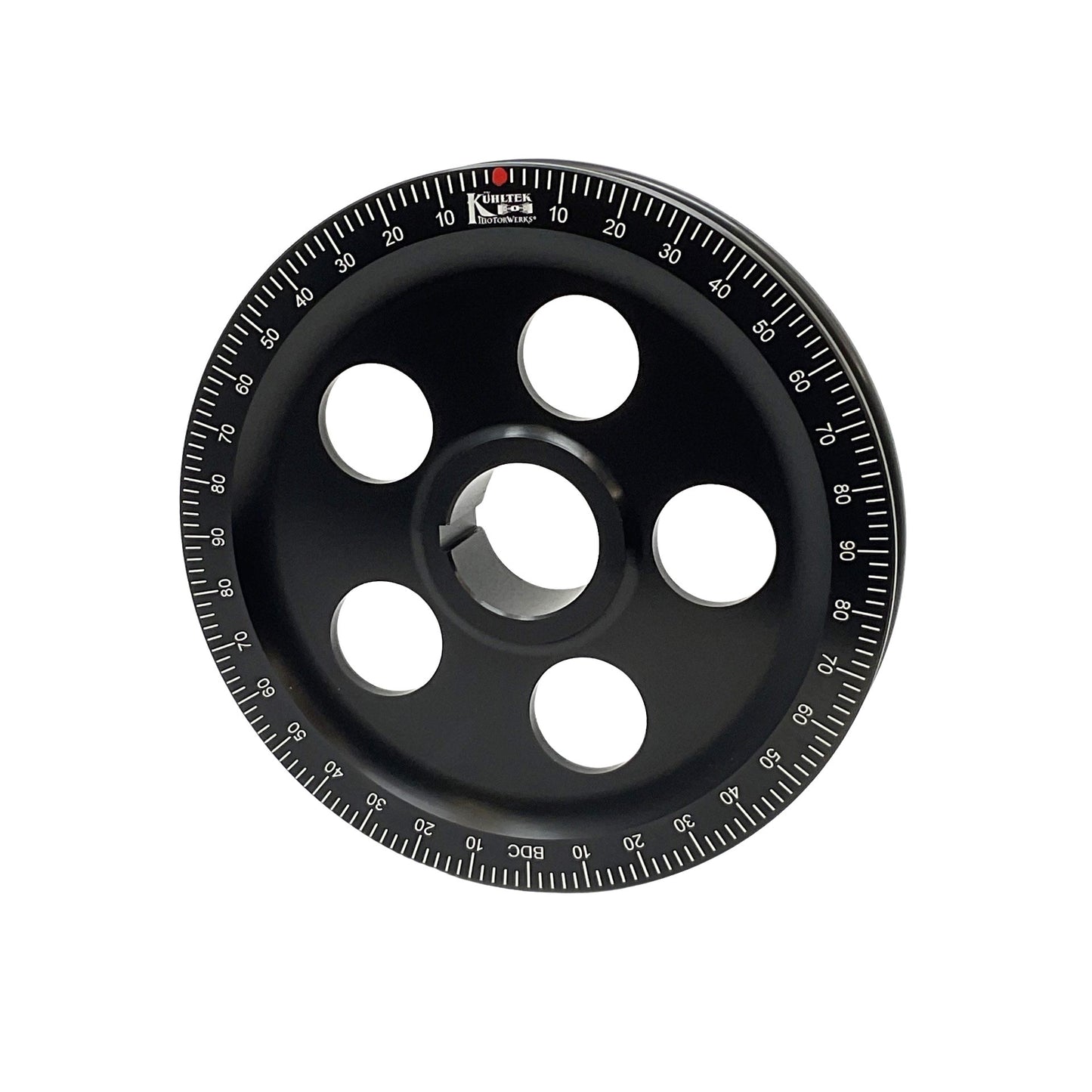 Kuhltek Red Dot Black Crankshaft Pulley for 1950-79 Beetle - AC105453B