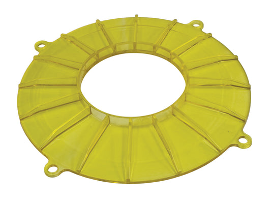 Empi Yellow Finned Alternator Backing Cover for VW Type 1 - 8850