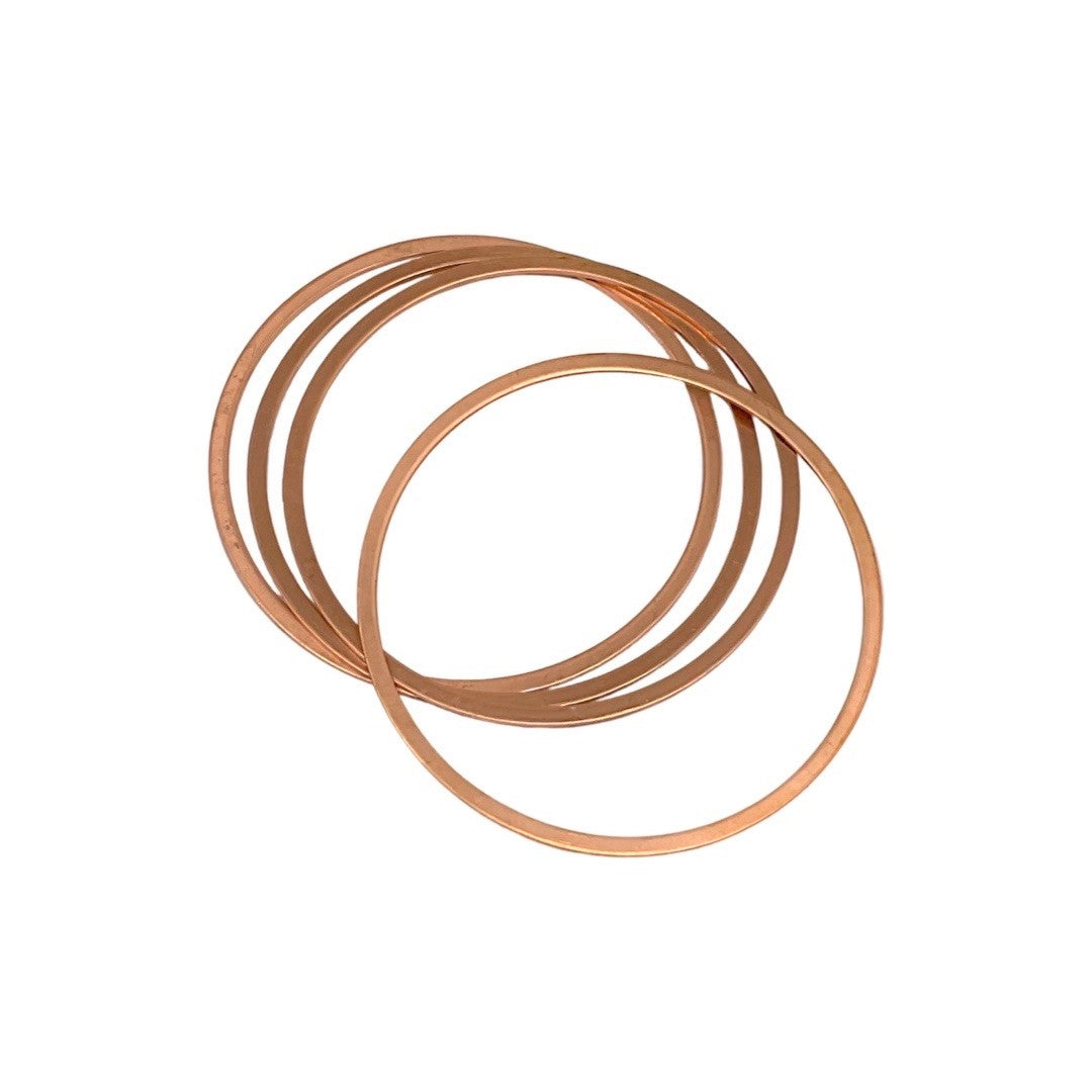 Copper 85.5mm .060in Cylinder Head Gasket Shims - 4 Pack - 198624-85