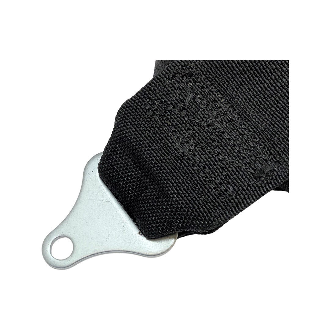 Latest Rage Black 3 Point V Seat Belt w/Quick Latch Release - Each - DLX323VBK