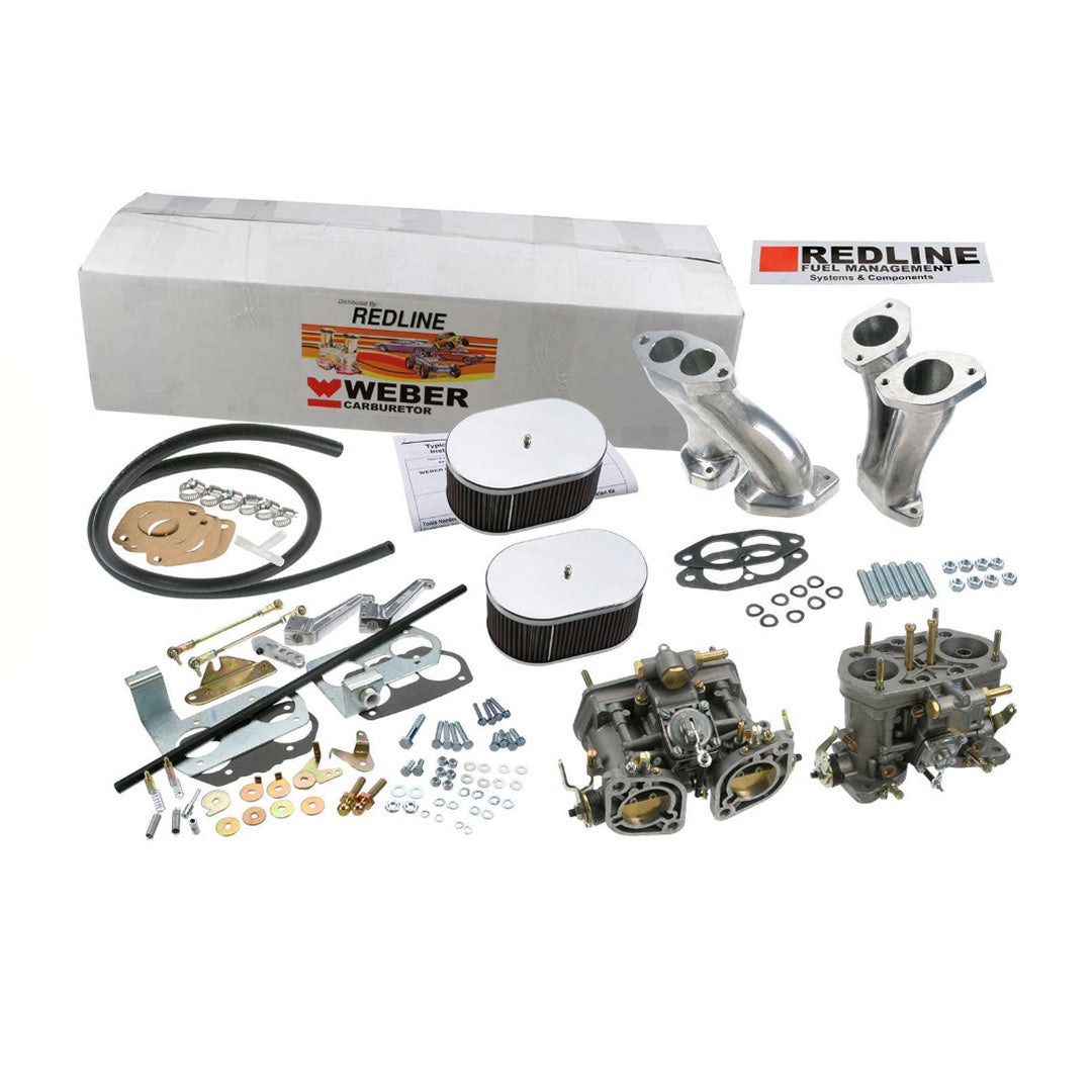 Weber Redline K1317 Dual 40 IDF Carburetor Kit for Type 1 Beetle Ghia Buggy