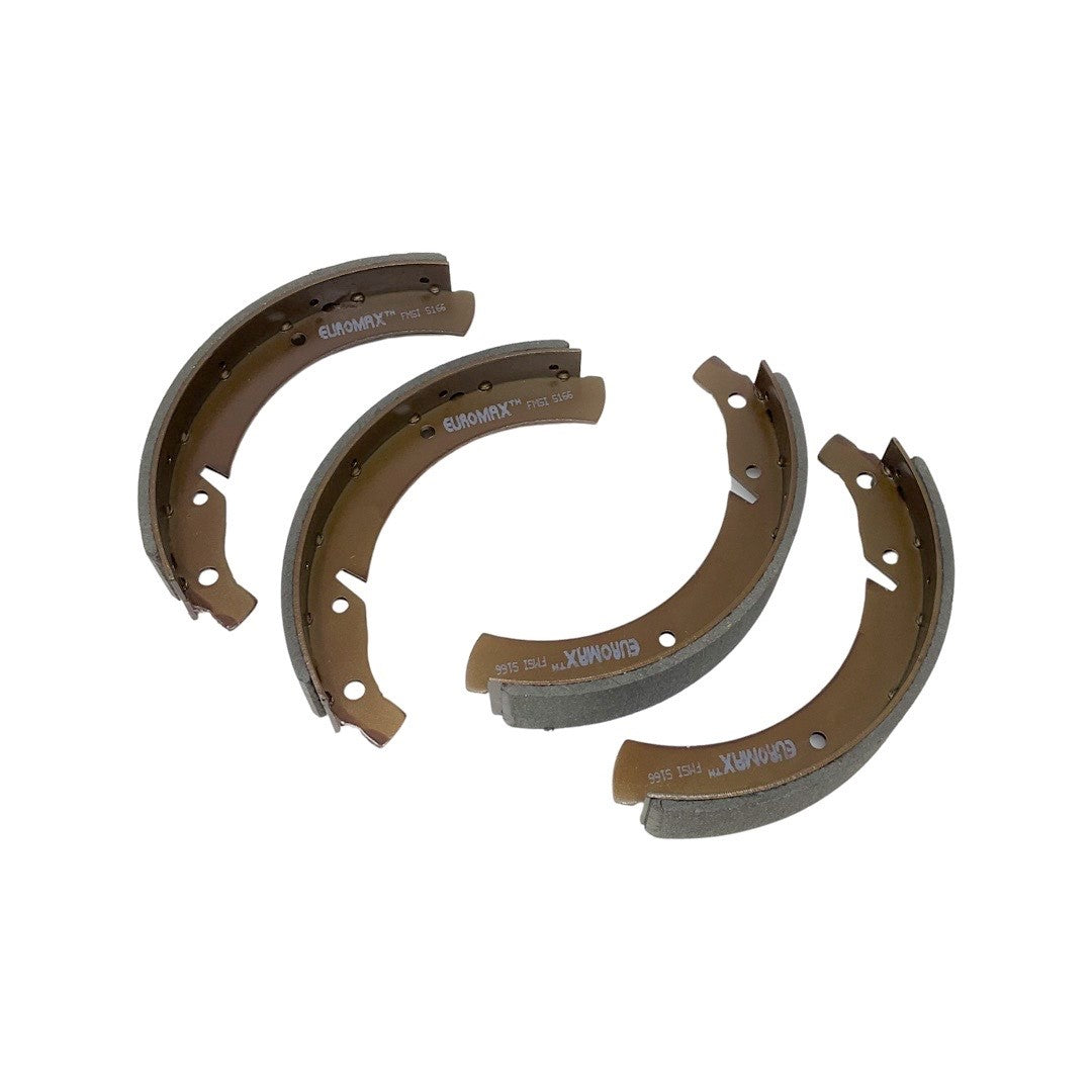 Rear Brake Shoe Set 40mm for 3/55-7/63 VW Type 2 Bus - 211698537B or BS166