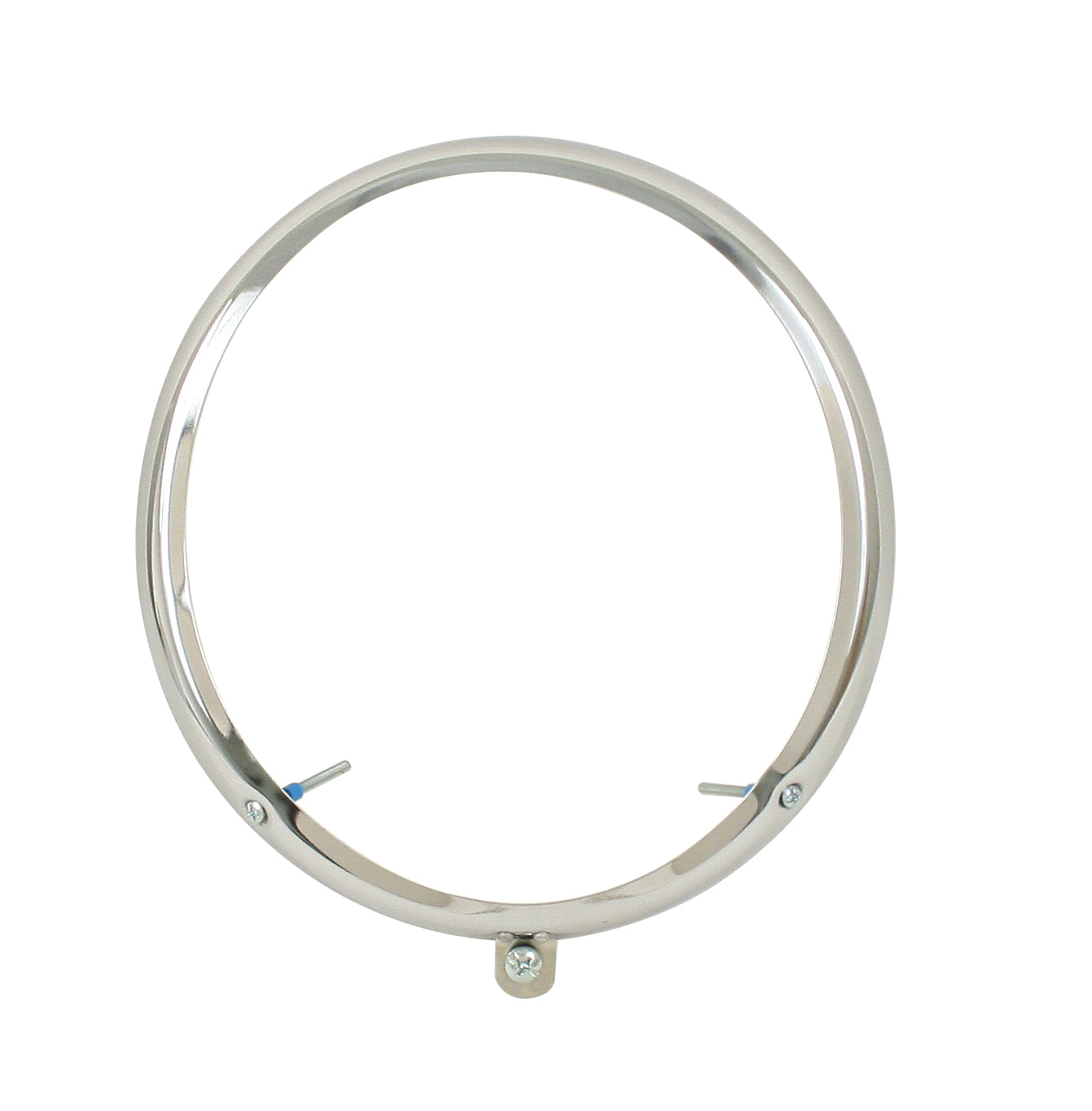 Empi Chrome Headlight Rim with Adjusters for 50-62 Beetle and T2 Bus - Each - 98-2059-B