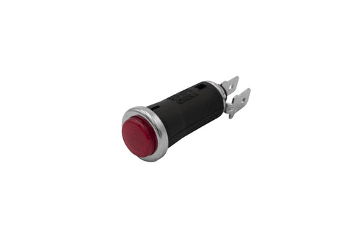 Empi Red 12V Indicator Dash Light - Fits 1/2 Inch Hole - 9372