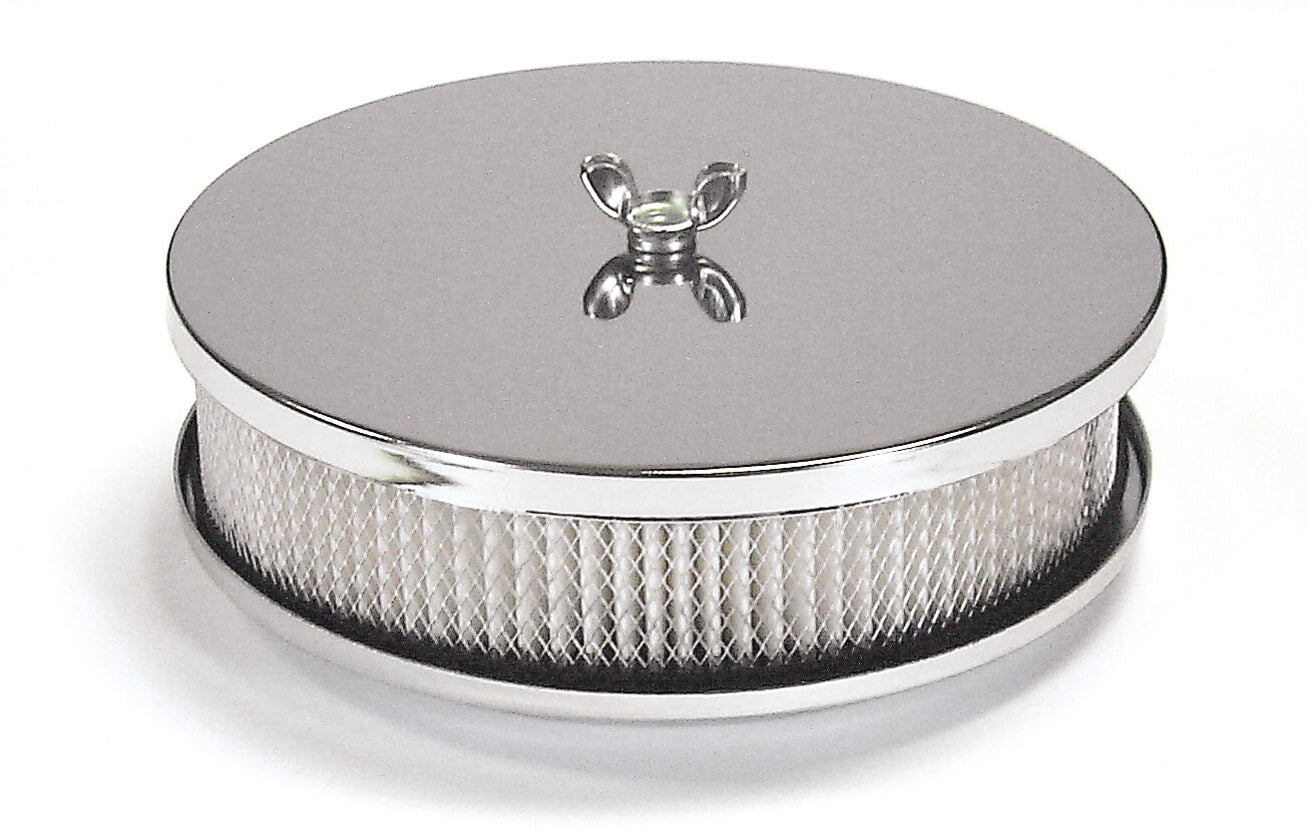 Mr Gasket 2 Or 4 Barrel Air Cleaner 6.5 x 1.5 Inch - 1486