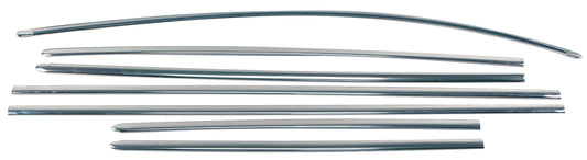 Empi 7 Piece Body Molding Kit for 63-66 VW Type 1 Beetle - 98-1060-B
