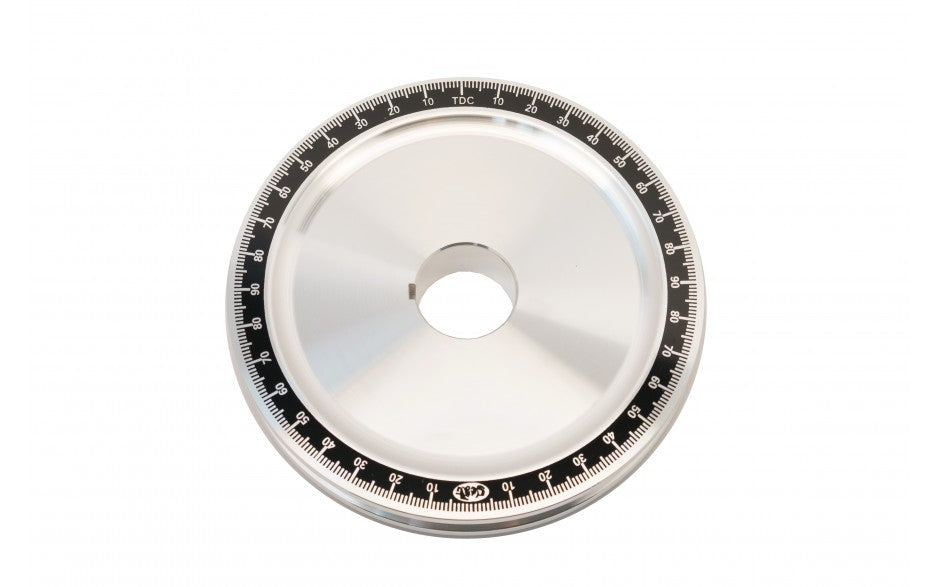 Scat Black Billet Aluminum Degree Crank Pulley for VW Type 1 - 80346