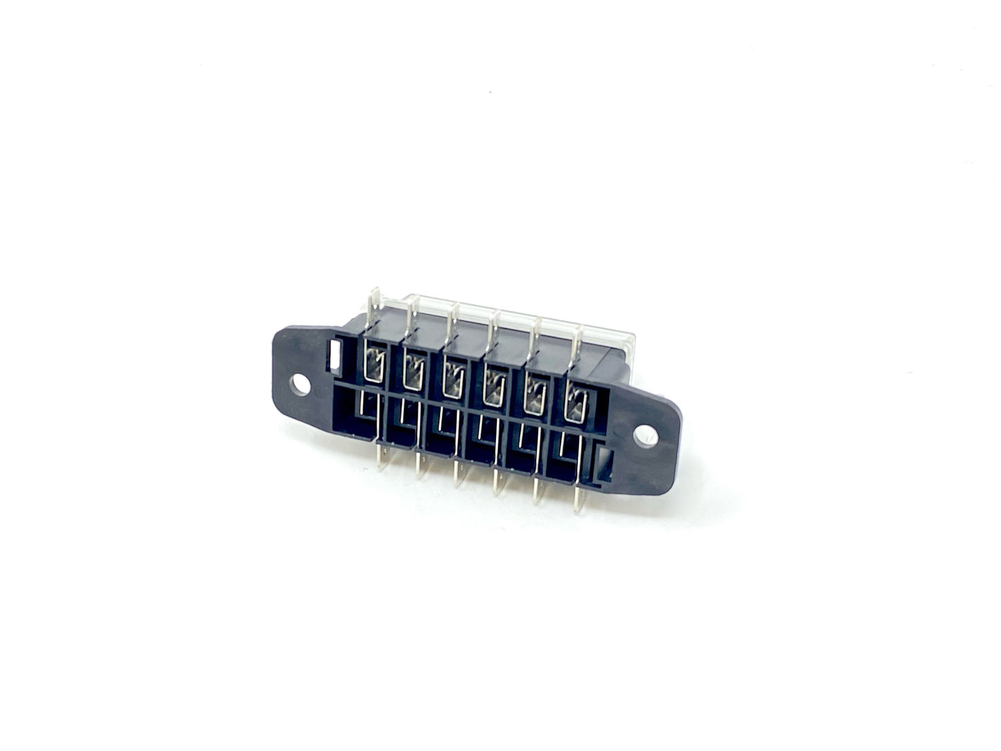 6 Blade Fuse Box (ATC/ATO) 12 Volt W/Cover 45 Amp 4 Inch L x 1 5/8 W x 1 7/8 T