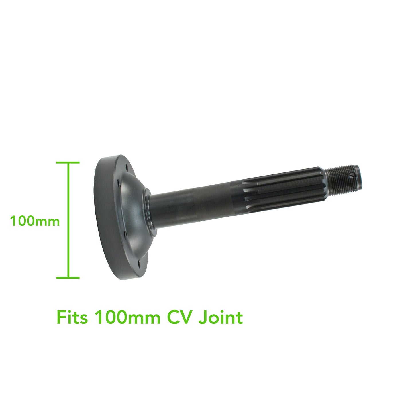 Empi Chromoly Stub Axle for IRS Beetle Trailing Arm to 100mm Type 2 CV - Each 16-2304-0