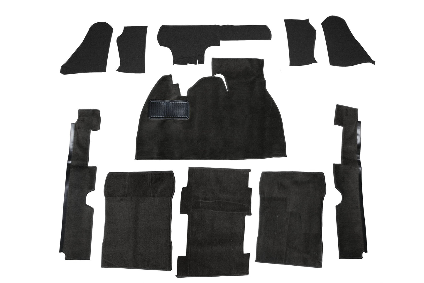 Empi 11-Piece Carpet Kit w/Footrest for 1973-79 Super Beetle Convertible 00-3984-0
