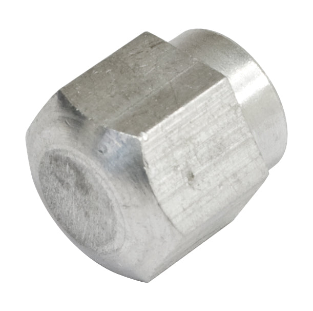 Empi Silver Wiper Arm Cap Nut for 70-72 VW Type 1 211955417A - Each - 98-9648-B