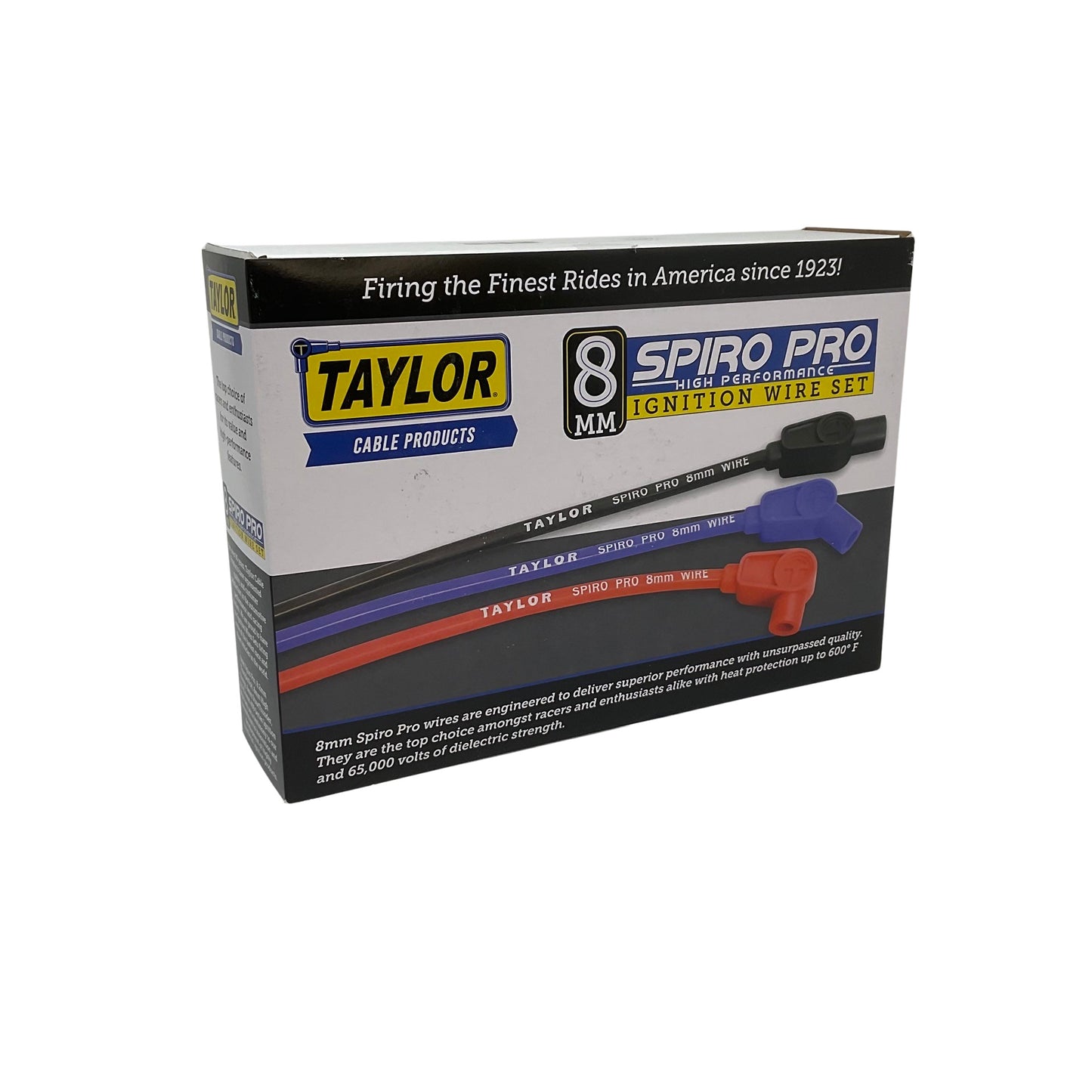 Taylor Cable 74691 Blue 8mm Spiro-Pro Spark Plug Wires for Type 1 Beetle