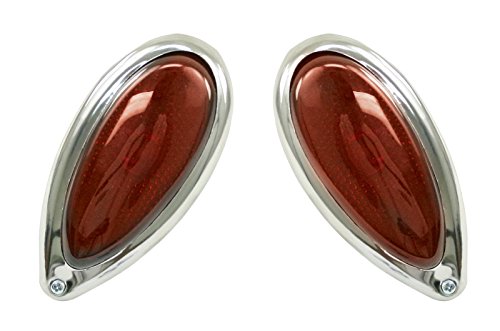 Empi Teardrop Tail Lights Dual Filament 12V - Pair - 9490