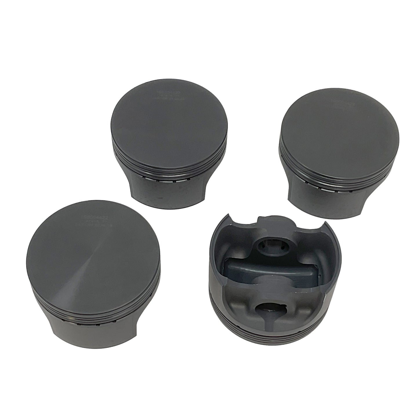Mahle Forged Pistons 92mm Stroker Flat Top w/Rings 4-Pack 9200-HD-USA