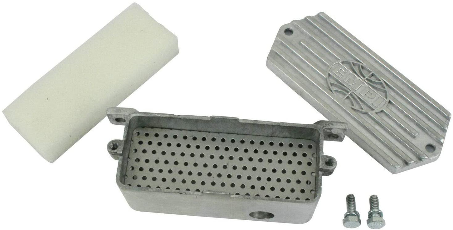 Aluminum Oil Breather Box with Valve Cover Vents for VW Type 1 Engine - 8544