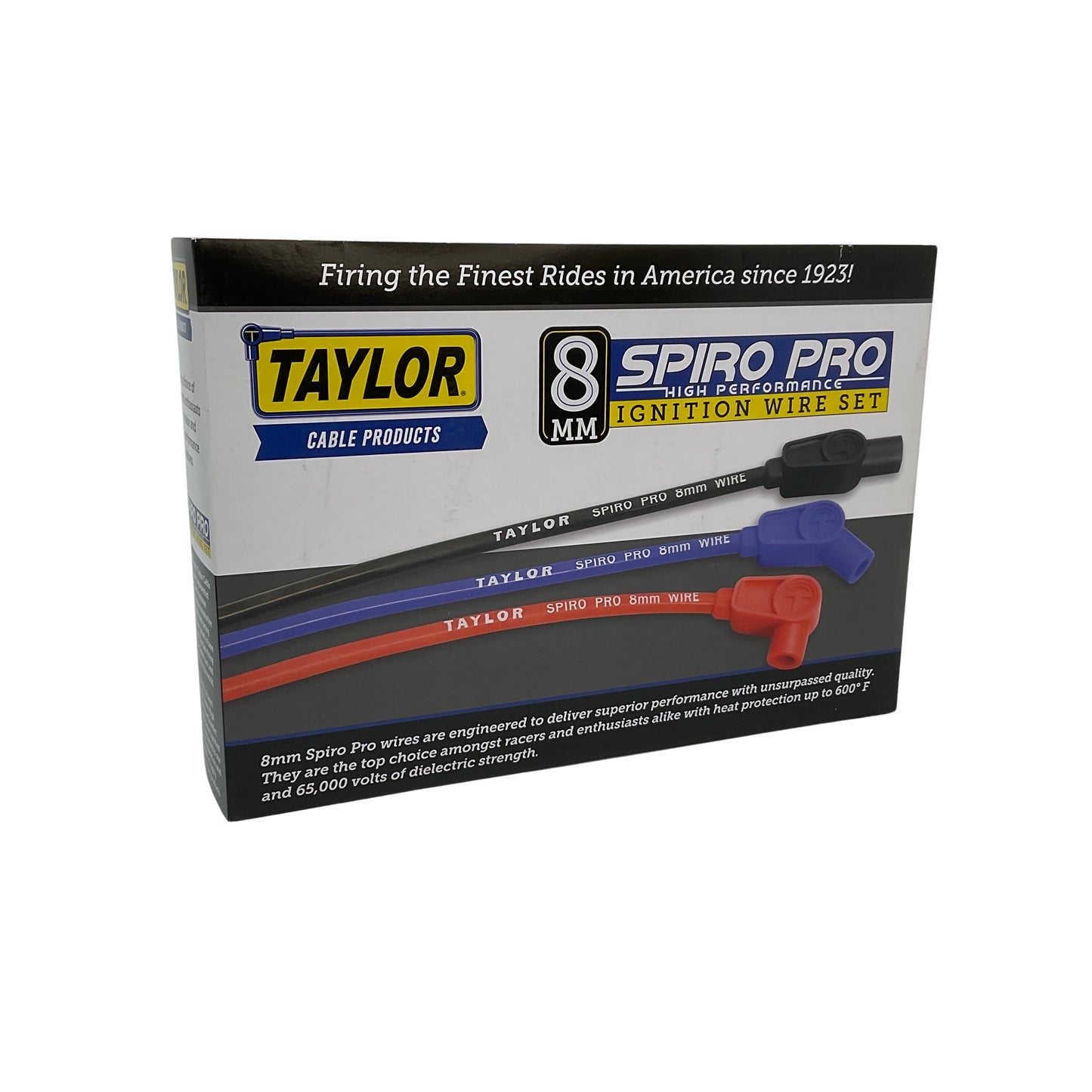Taylor Cable 74291 Red 8mm Spiro-Pro Spark Plug Wires for Type 1 Beetle