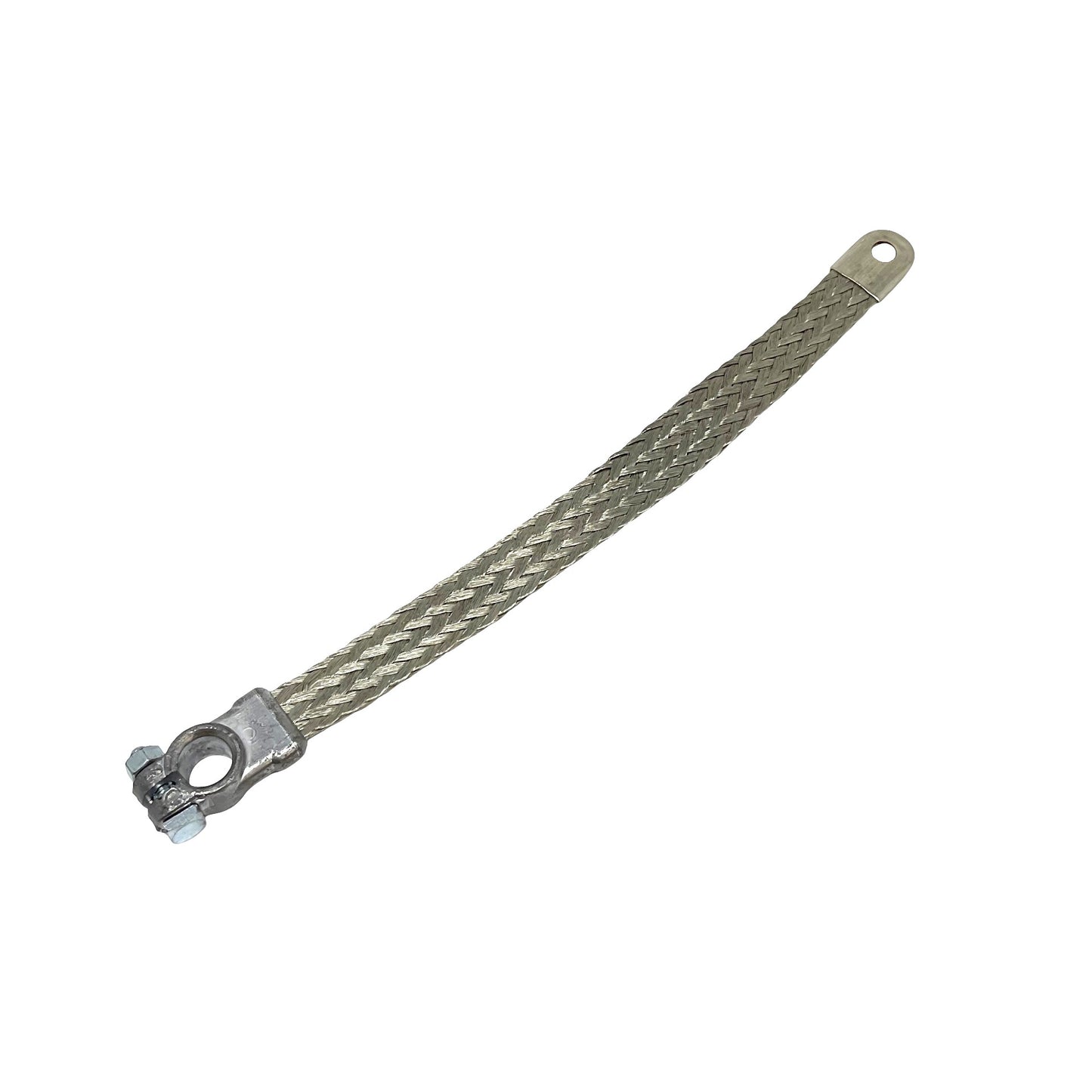 Braided Negative Battery Ground Cable 14 Inch with Post Clamp DBH-9469