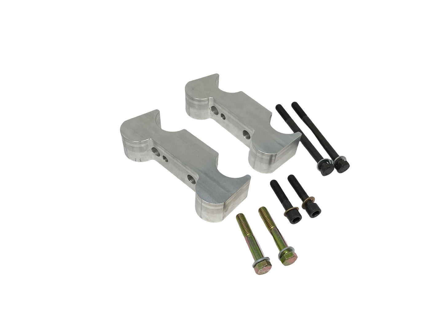 Beam Adapters For VW BJ to Kingpin Beam Billet Aluminum HD W Hardware.