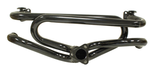 Empi Black 1-3/8 Inch Exhaust Header with 3-Bolt 1 O-clock Flange - 0031000