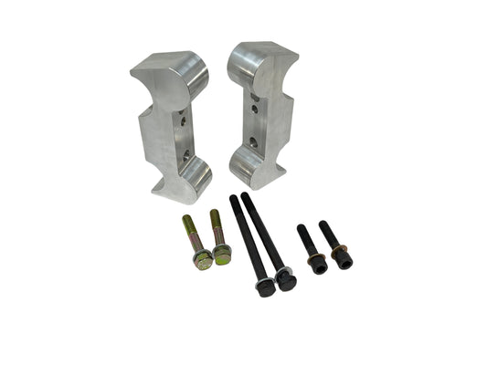 Beam Adapters For VW BJ to Kingpin Beam Billet Aluminum HD W Hardware.