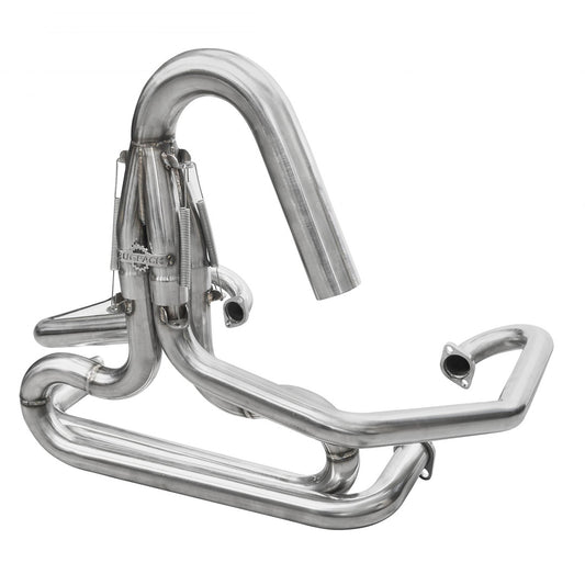 Bugpack Stainless 1-1/2 Inch Competition Exhaust w/U-Bend Stinger - B2-0501-2