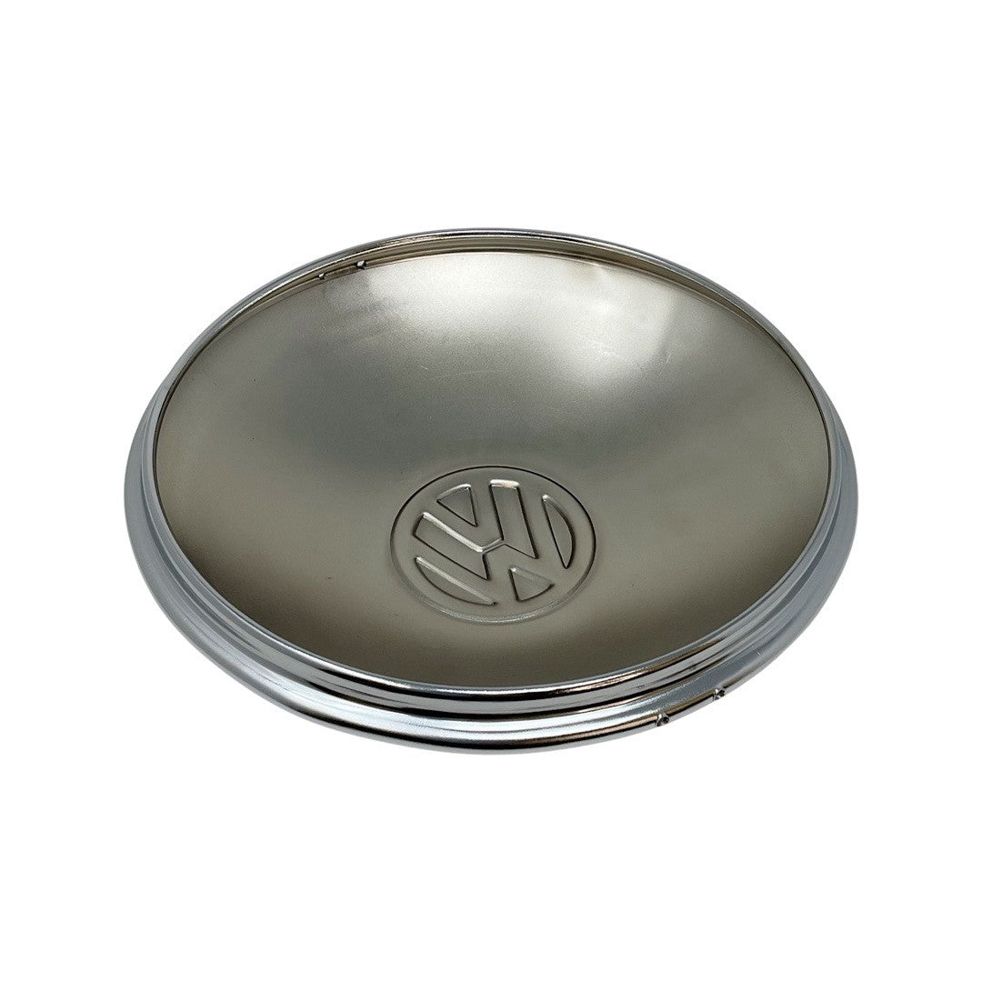 Chrome Hubcap With Logo for 46-65 VW 5-lug Wheels - Each - 113601151