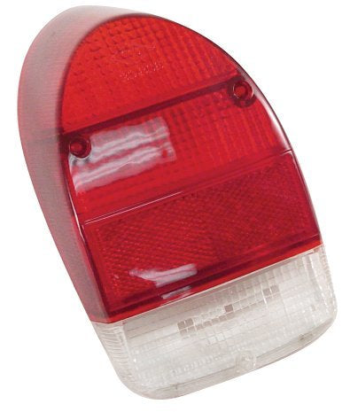 Empi Right Taillight Lens Red White for 1971-72 Beetle 113945242A - Each - 98-2026