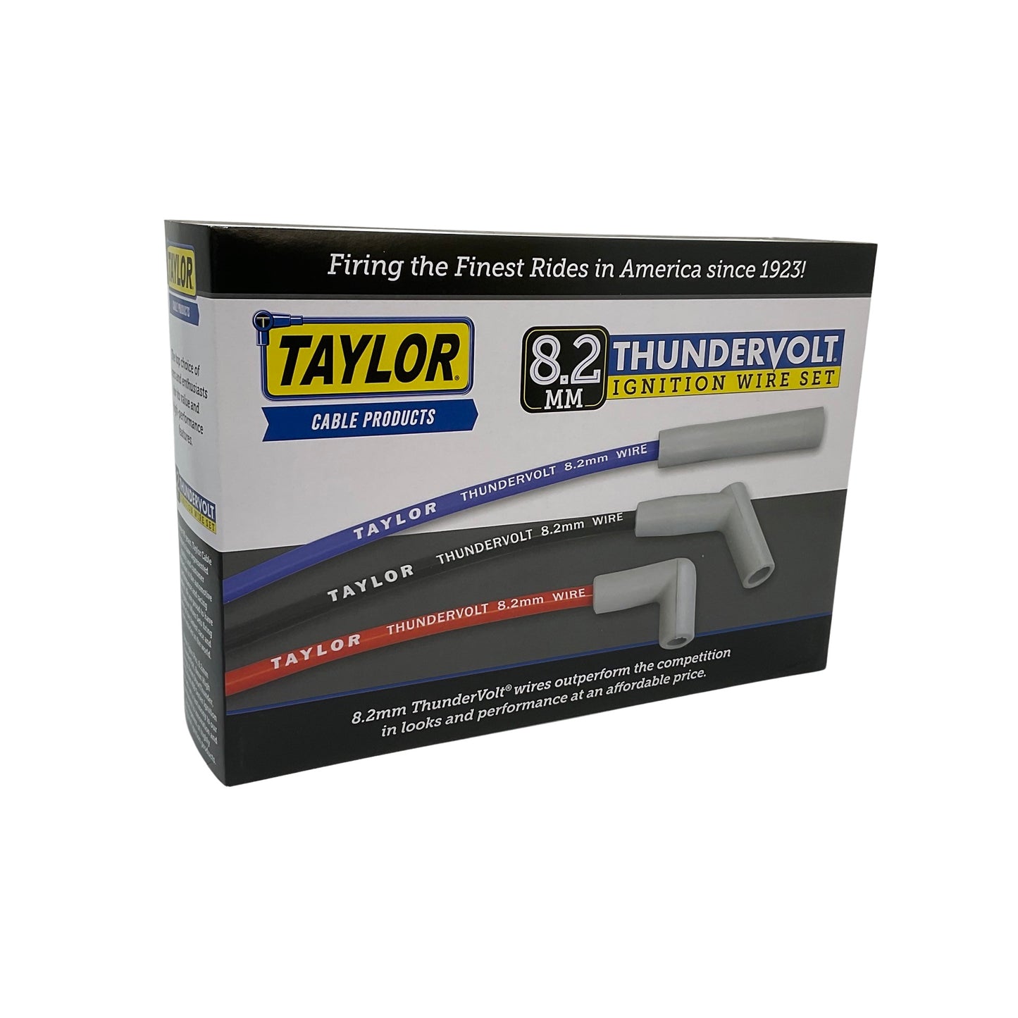 Taylor Cable 84091 Black 8.2mm Thundervolt Spark Plug Wires for Type 1 Beetle
