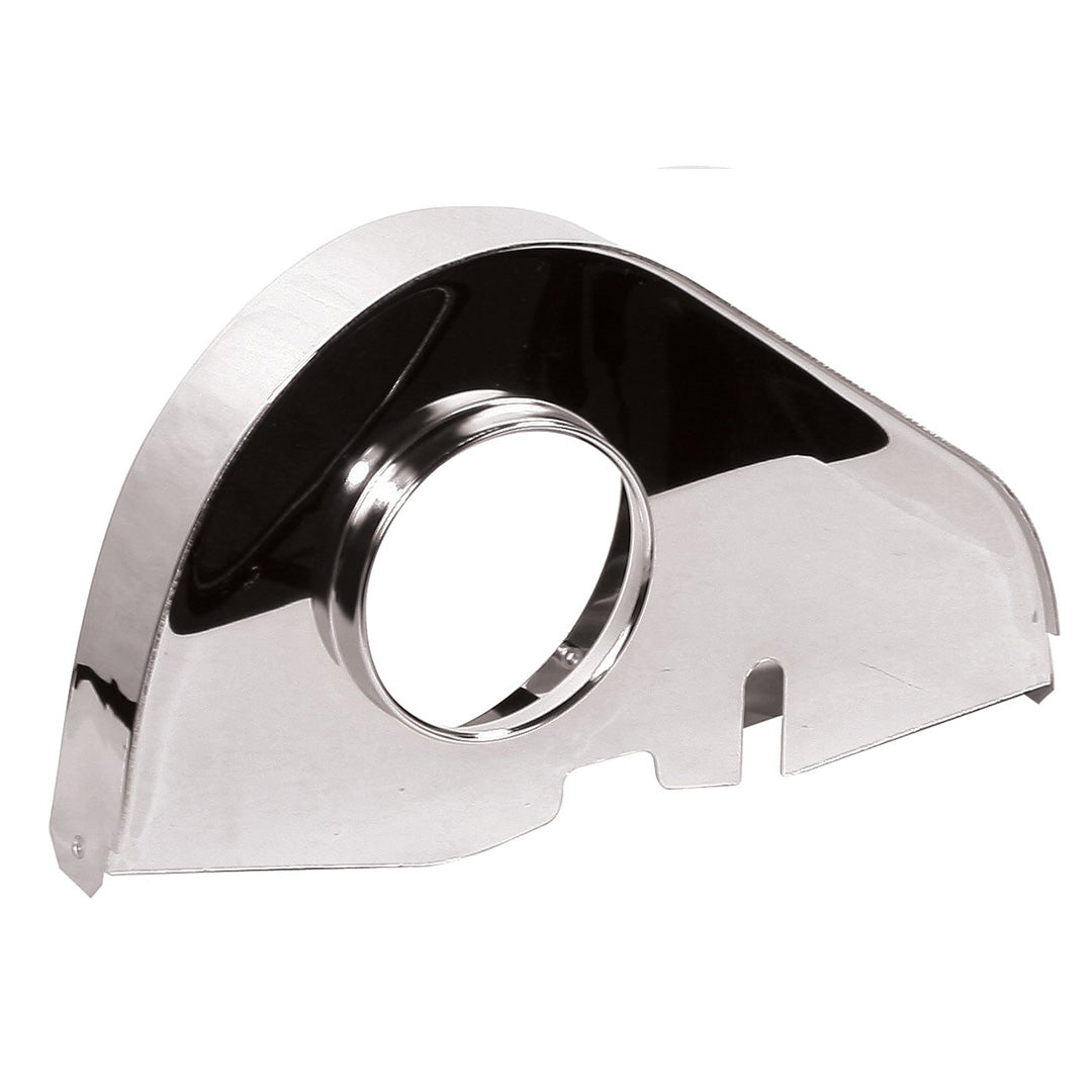 Empi Chrome Fan Shroud No Doghouse No Heat for VW Type 1 00-8857-0