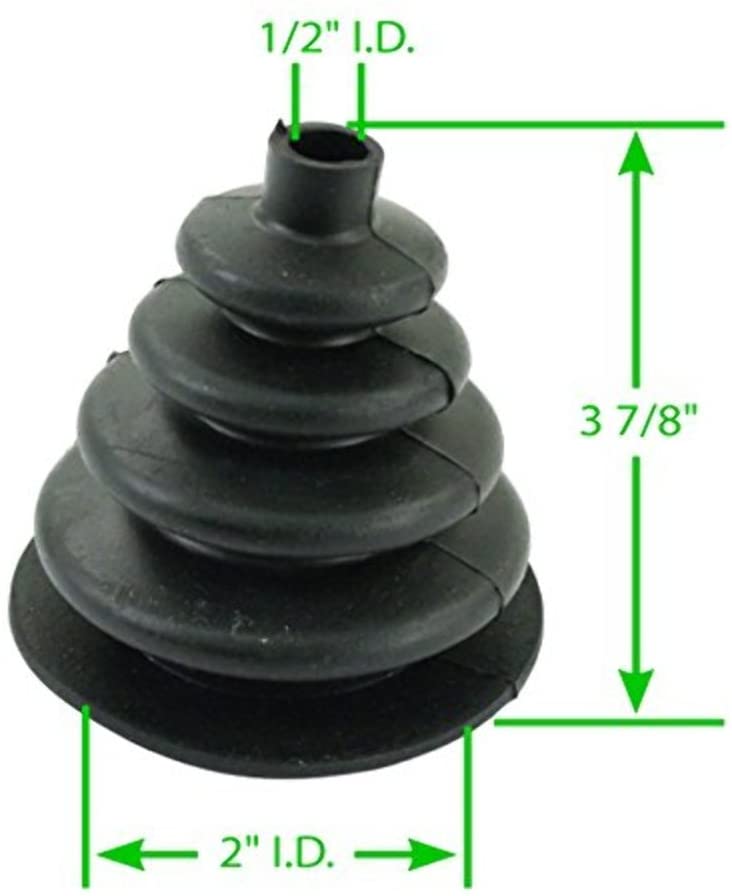 Empi Universal Black Rubber Gear Shift Boot - 4535