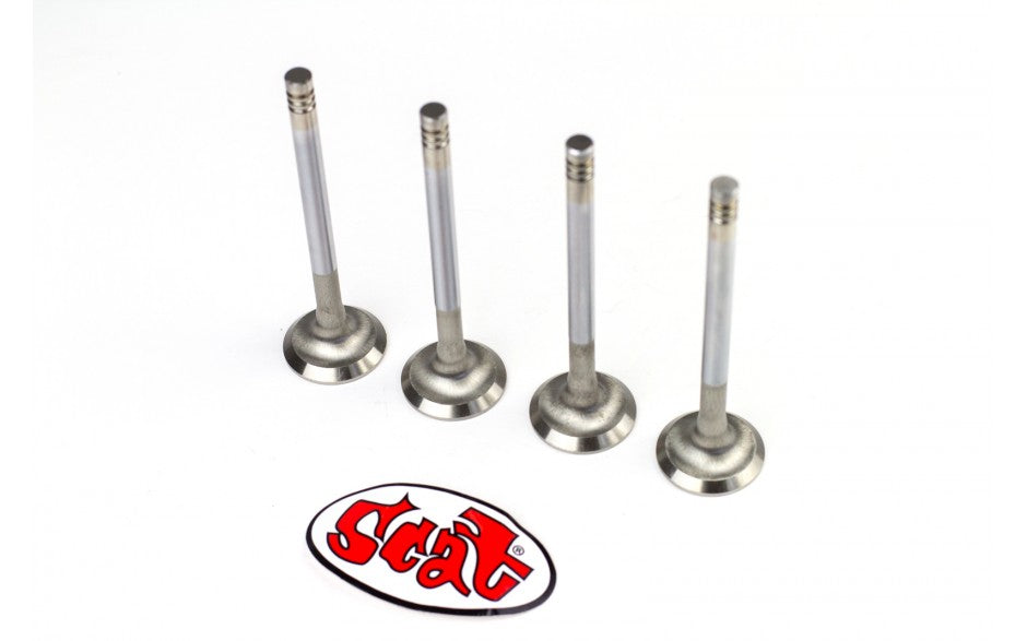 Scat 32mm Stainless Steel Valve Set for VW Type 1 - 4 Pack - 25024