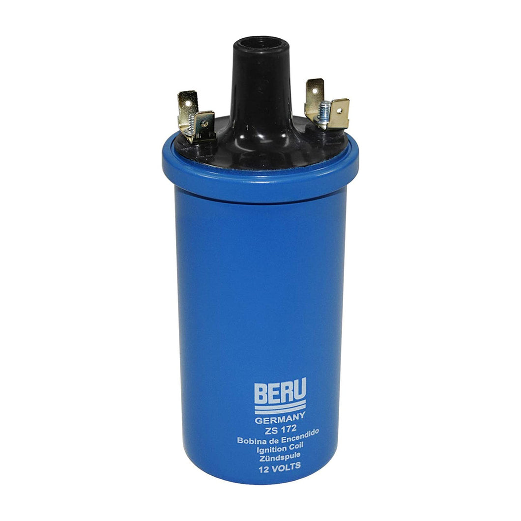 Beru ZS172 Blue Ignition Coil 12 Volt 3.3 Ohm - 043905115C