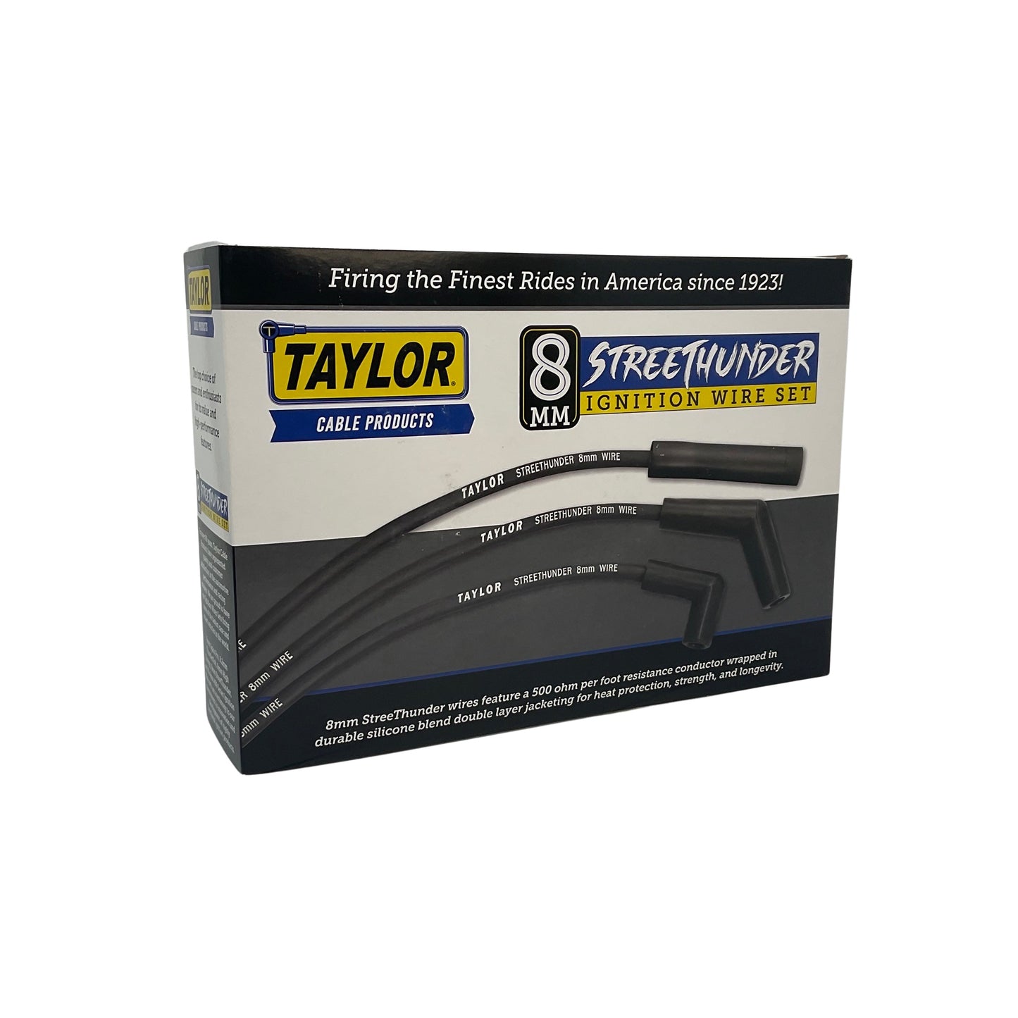 Taylor Cable 51091 Black 8mm Streethunder Spark Plug Wires for Type 1 Beetle