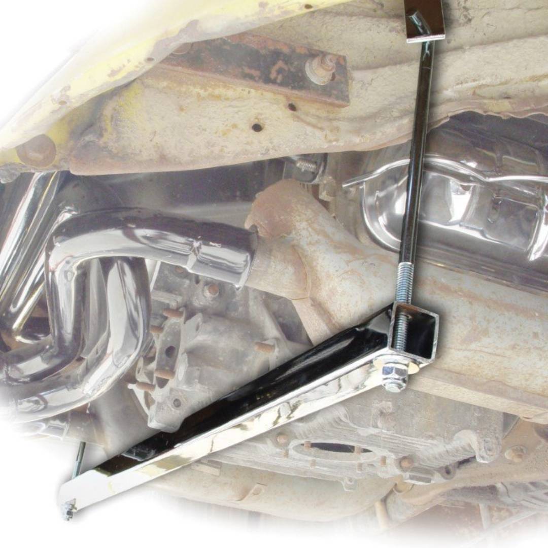 Empi Chrome Rear Engine Brace Support for VW Type 1 - 9526