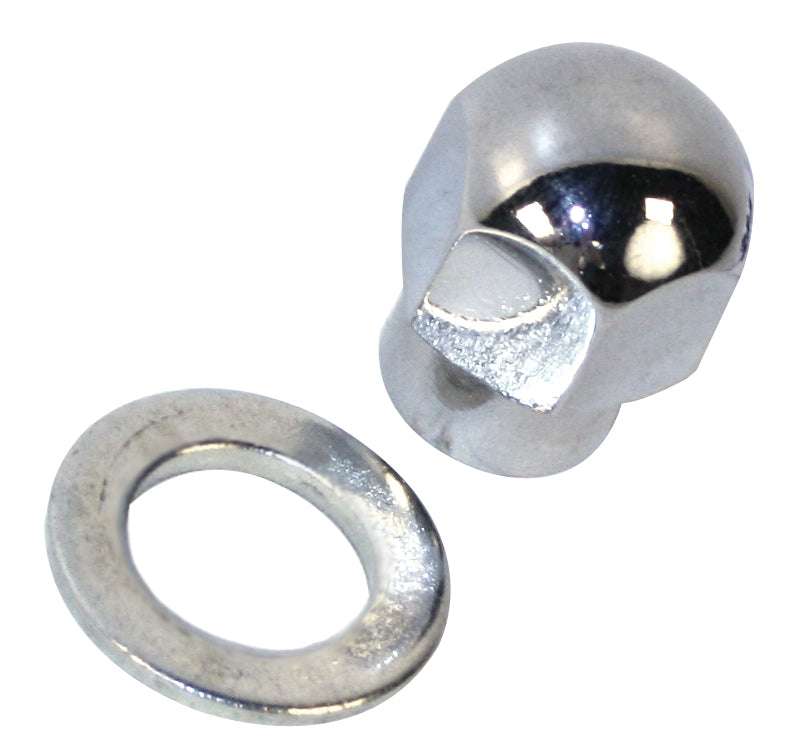 Empi Chrome Nut and Washer for Billet Alternator Pulley VW Type 1 - 16-9708