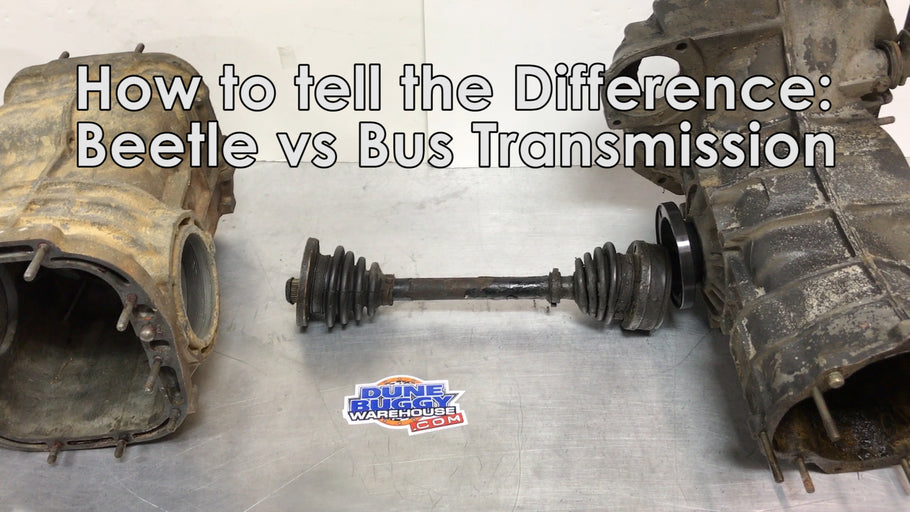 Beetle vs Bus Transmissions - How Tell The Difference - Air-cooled VW Tech Tips