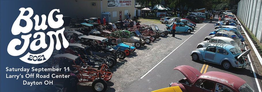BugJam 2021 - Saturday September 11th at Larry's Off Road Center in Dayton, OH