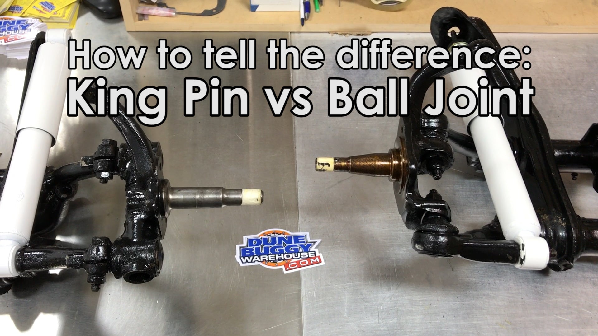 King Pin vs Ball Joint - Front Suspension Tech Tip – DuneBuggyWarehouse.com