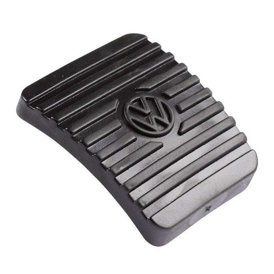 Brake and Clutch Pedal Pad with Logo for 1946-79 Beetle Ghia 311721173A - DuneBuggyWarehouse.com