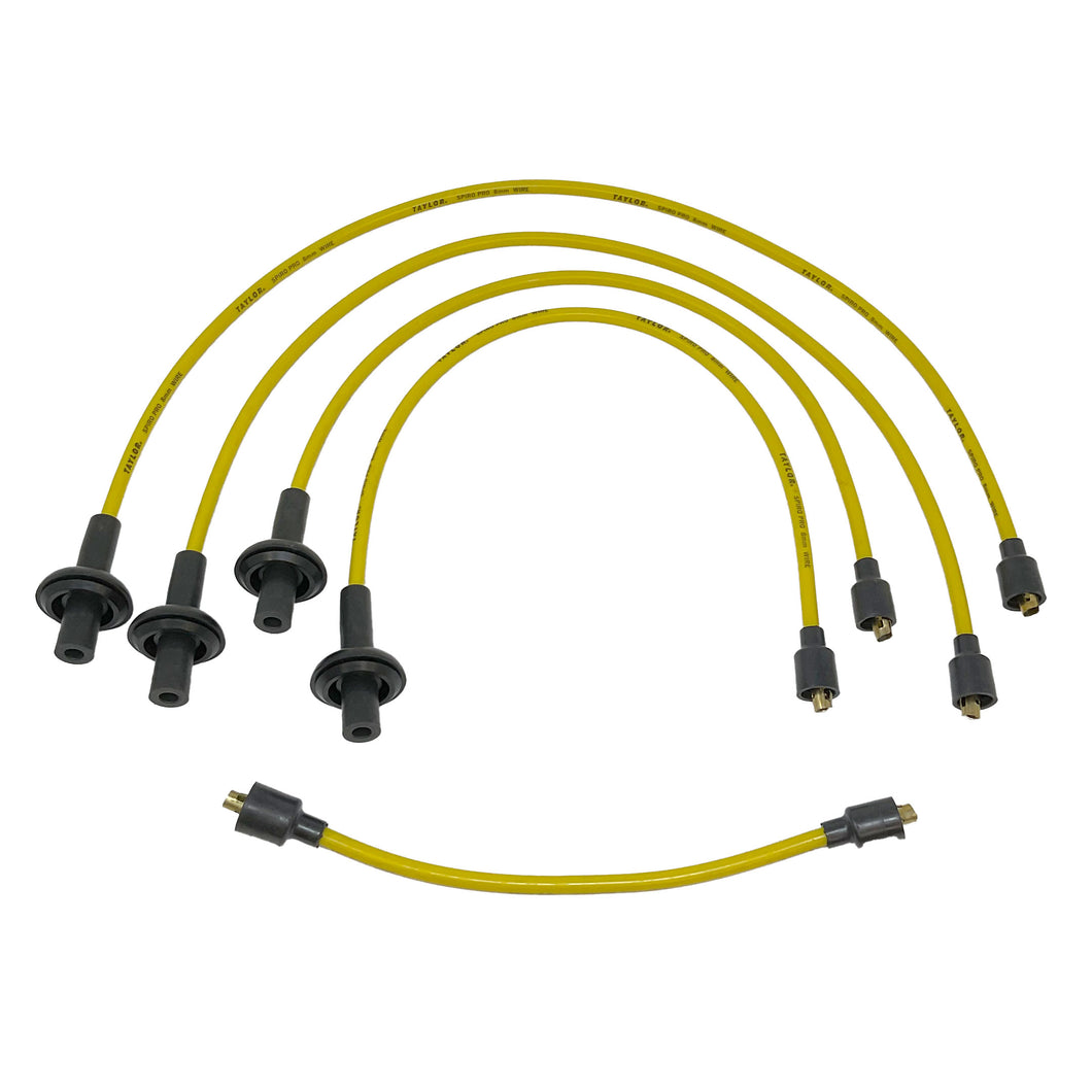 Taylor Cable 74491 Yellow 8mm Spiro-Pro Spark Plug Wires for Type 1 Beetle