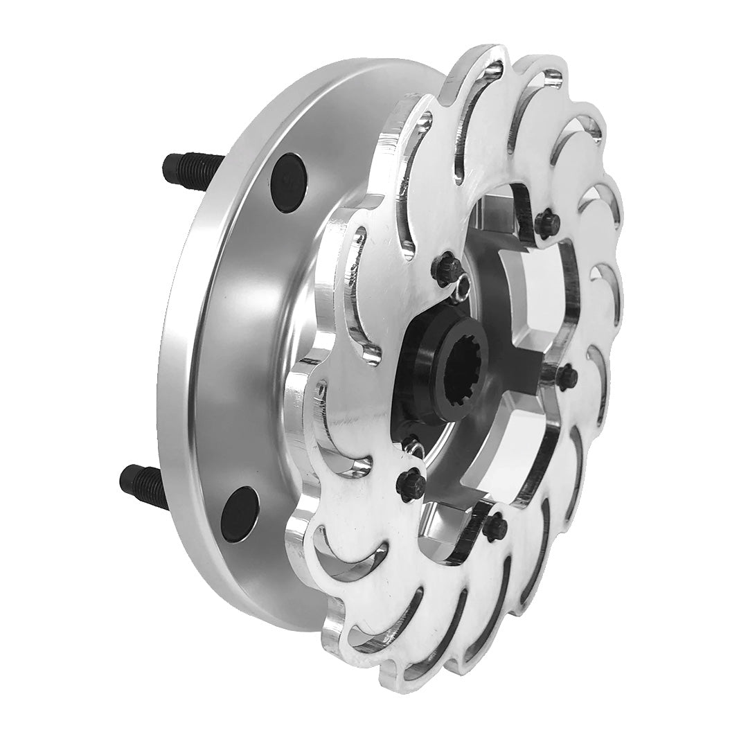 Jamar 5 Lug Rear Disc Brake Kit 4 Piston Long Spline JDB204BB