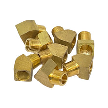Load image into Gallery viewer, Empi 45 Degree 3/8 Inch NPT to 3/8 Inch NPT Fittings - Pack Of 8 - 0092371
