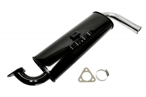 Empi Single Tip Muffler with Small 3 Bolt Flange for 3647 Exhaust - 3644