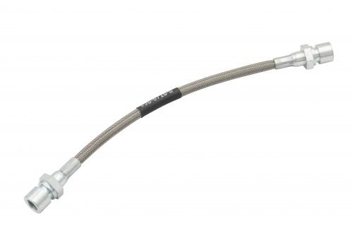 Empi Stainless Braided 270mm F/F Brake Hose Metric Bubble - Each - 98-6716-B