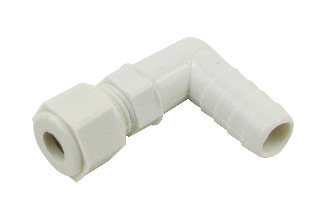 Empi 90 Degree Nylon Fitting for Breathers or Air Cleaners - 8998